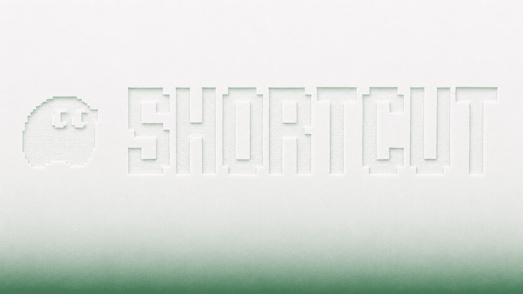 Shortcut embossed landscape